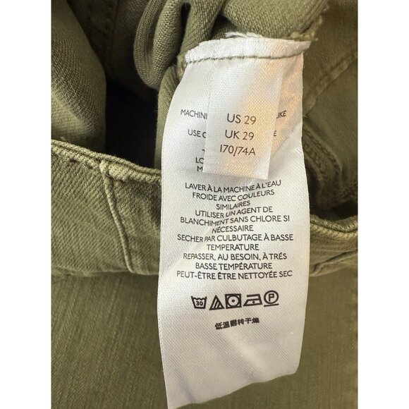 Free People We The Free Jayde Flare Jeans in Green Size 29 NWT - Picture 7 of 10